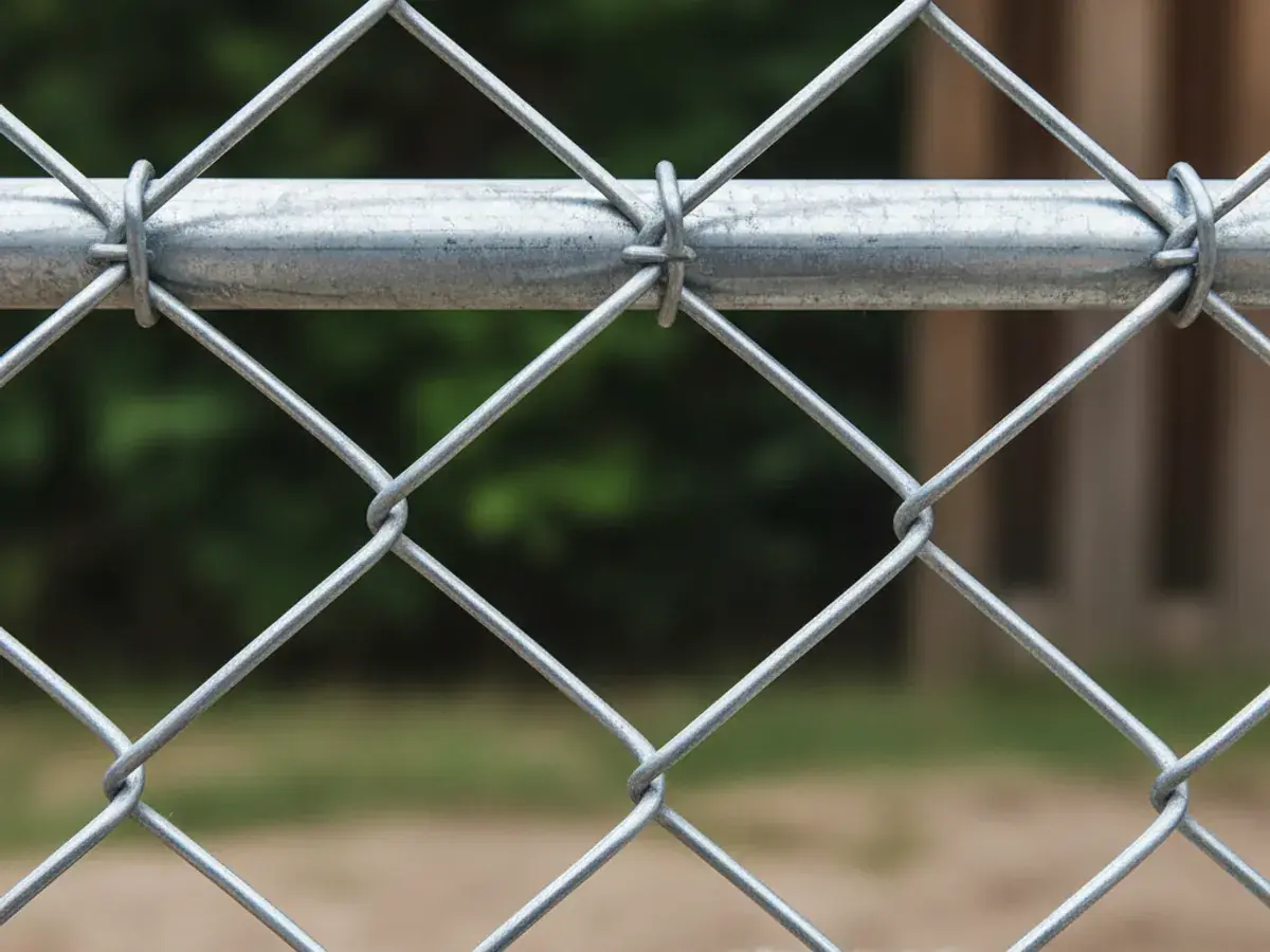 Chain Link detail work by a professional San Diego County fence crew