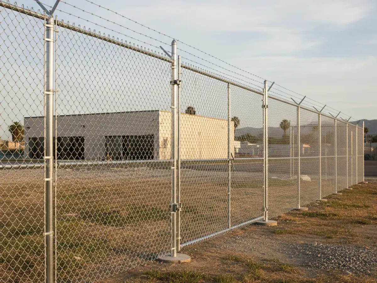 Commercial detail work by a professional San Diego County fence crew