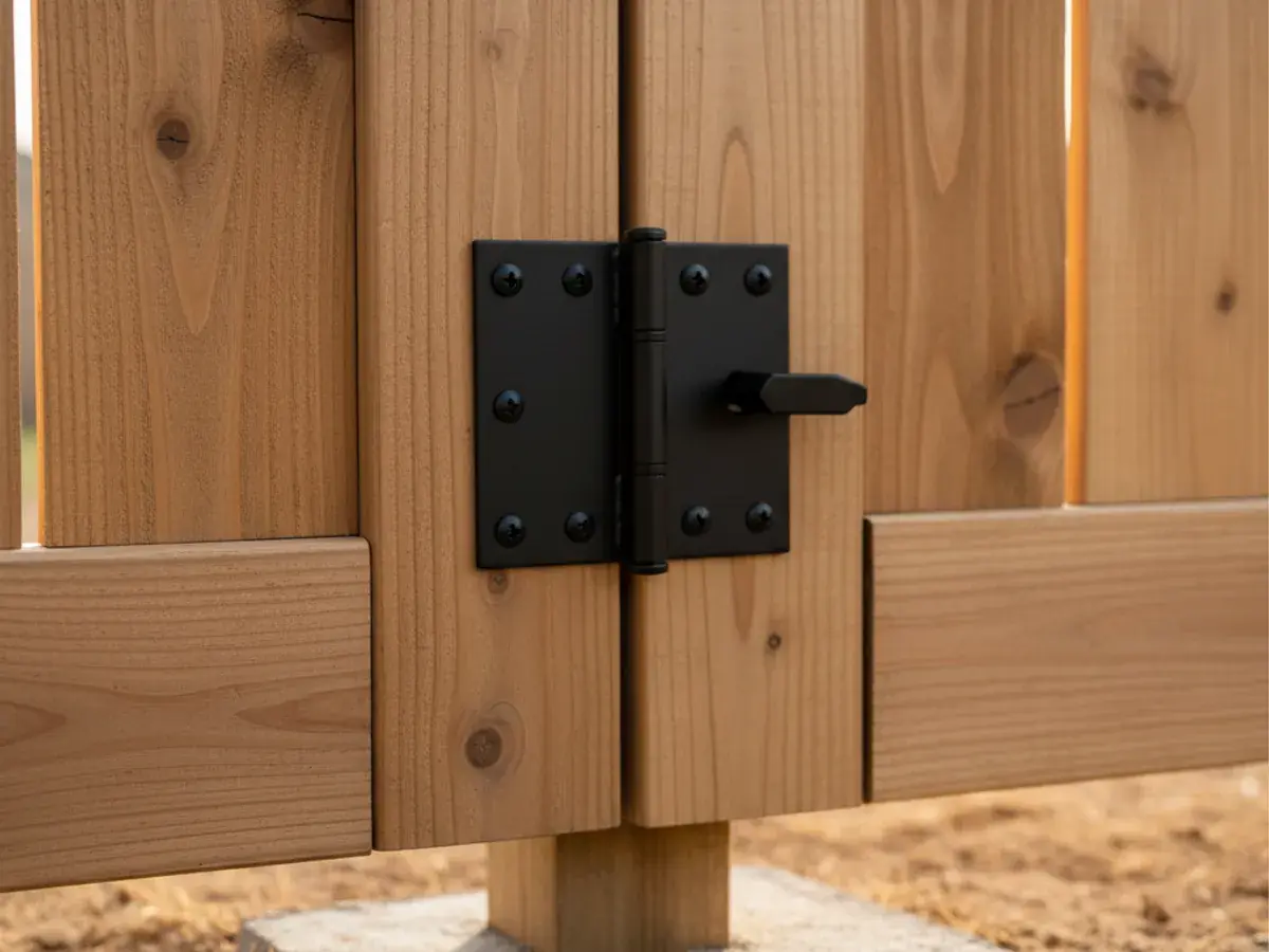 Gates detail work by a professional San Diego County fence crew